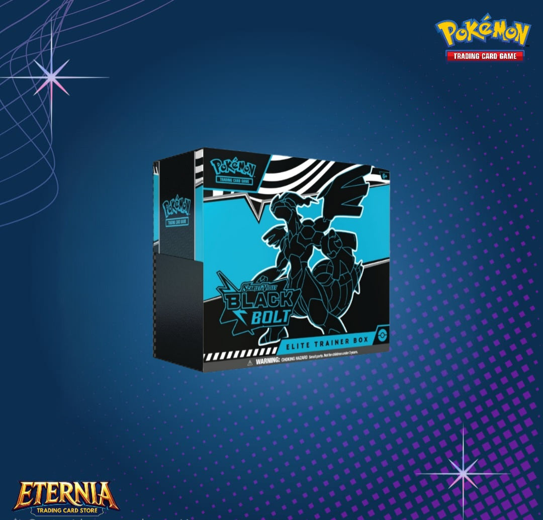 Pokémon Black Bolt ETB Ingles Elite Trainer Box