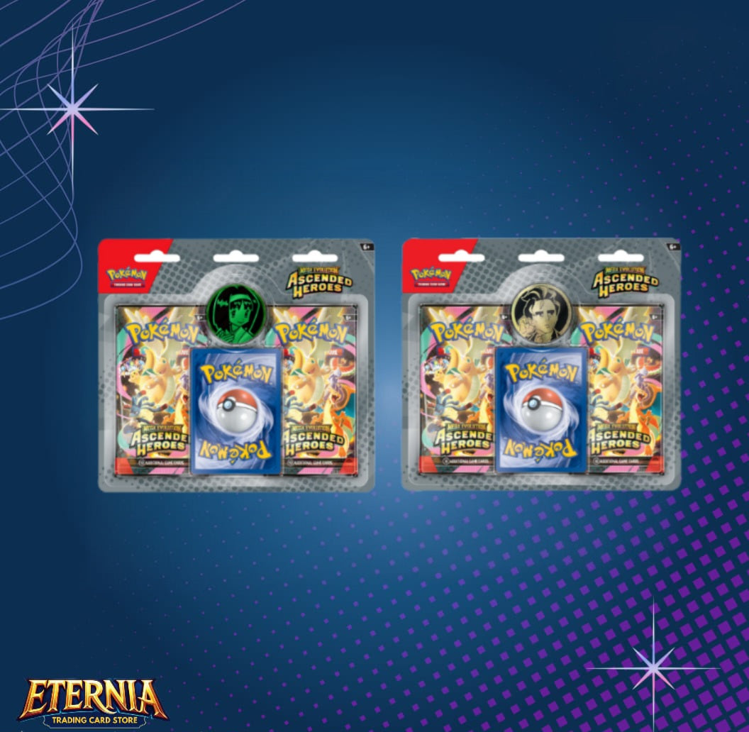 Ascended Heroes Collection Erika & Larry Inglés.Pokémon TCG Mega Evolution. Ingles