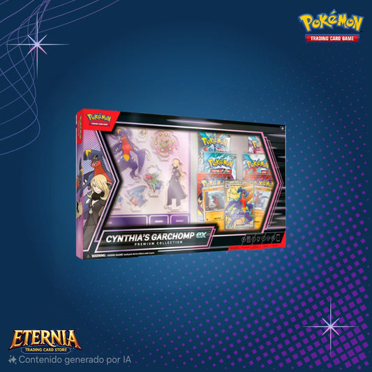 Pokémon Cynthias Garchomp Ex Premium Collection Ingles