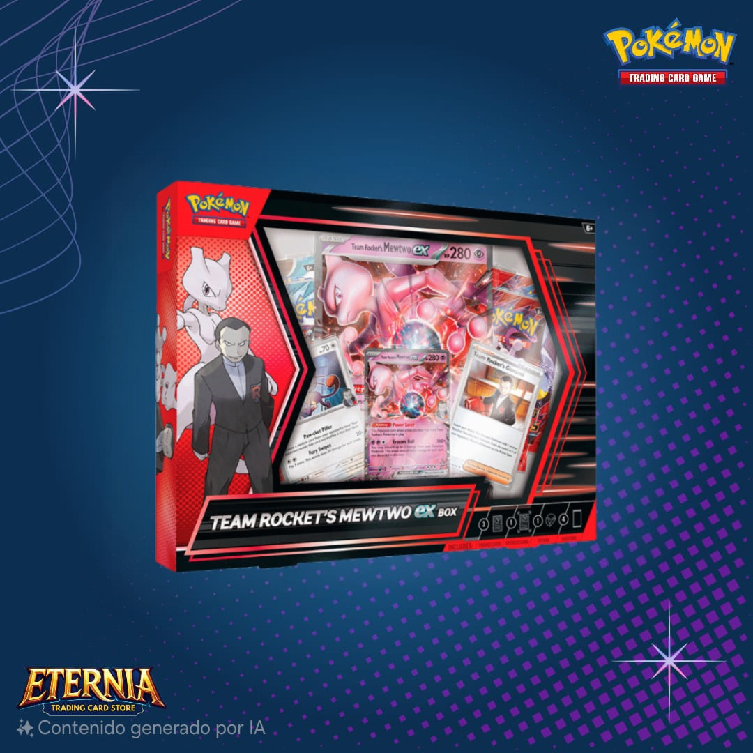 Team Rocket’s Mewtwo Ex Box