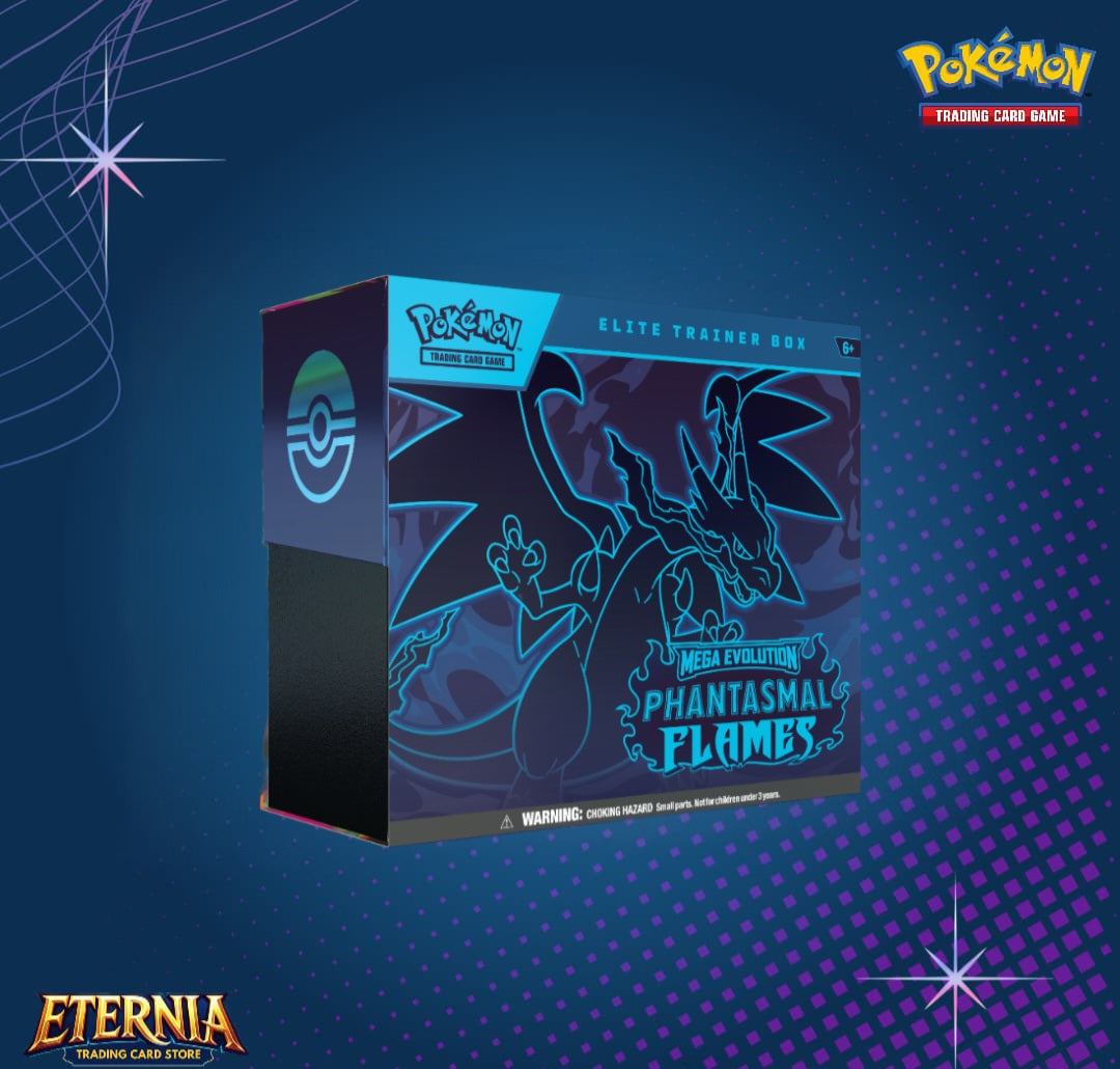 Mega Evolution Phantasmal Flames Elite Trainer Box Inglés (Preventa)