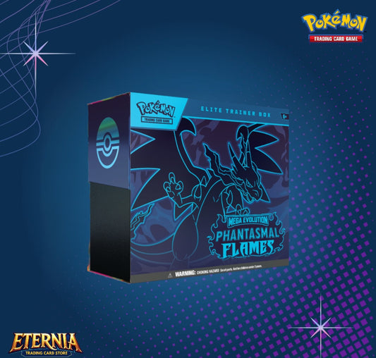 Mega Evolution Phantasmal Flames Elite Trainer Box Inglés (Preventa)