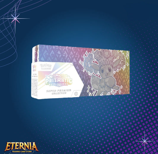 Pokemon Prismatic Evolutions Super Premium Collection Ingles
