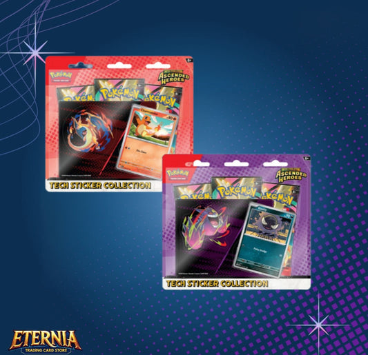 Ascended Heroes - Tech Sticker Collection.Inglés (Preventa)