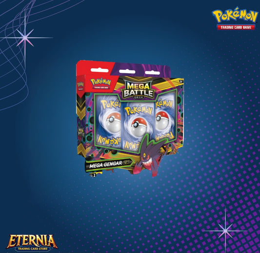 Preventa Deck Gengar Megaevoluciónes Ingles